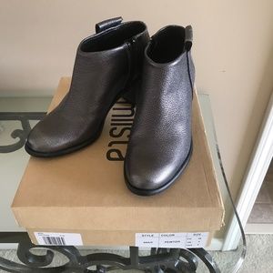 Miista brand pewter ankle boot